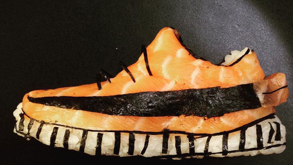 Los asombrosos zapatos de sushi