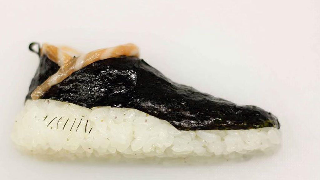 Los asombrosos zapatos de sushi