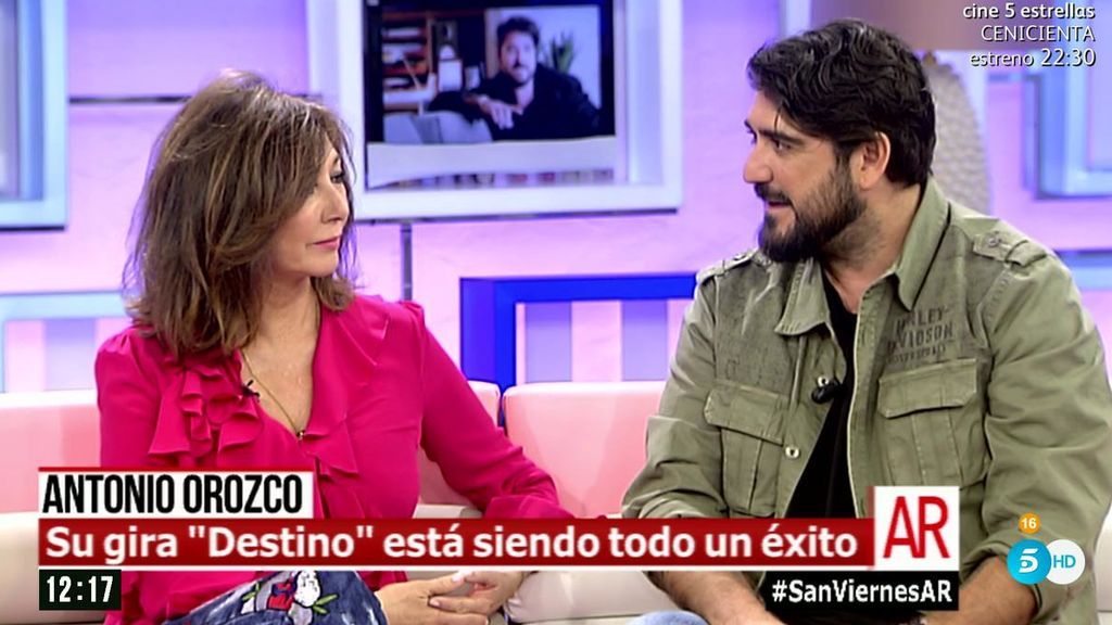 Antonio Orozco: "Es muy difícil ser un buen padre, pero lo intento todos los días"