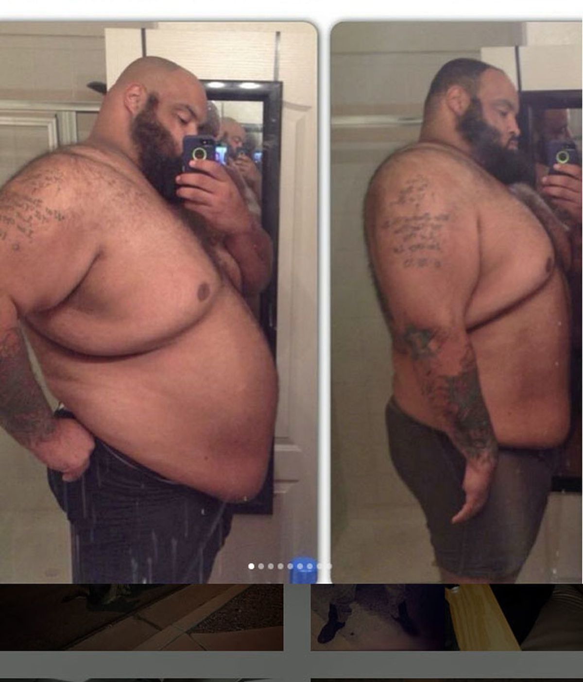 Llegó a pesar 272 kilos... pero no te puedes creer su inrecíble transformación gracias al deporte