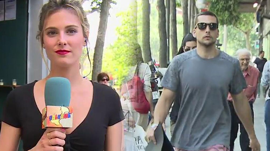 El novio de Laura Matamoros 'huye' de las cámaras de 'Sálvame'
