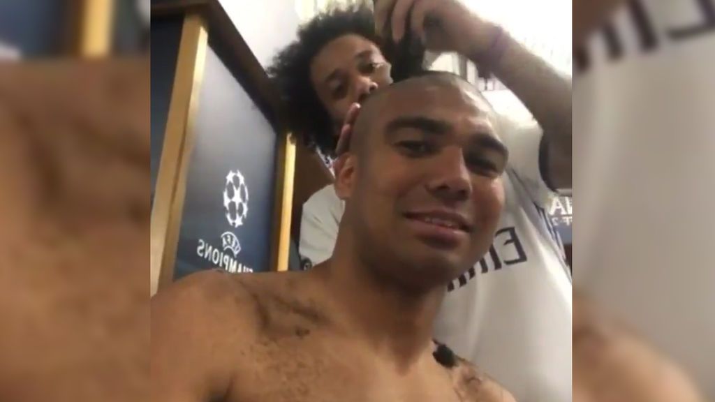 Casemiro cumple la promesa… ¡Y se rapa el pelo por la Duodécima!