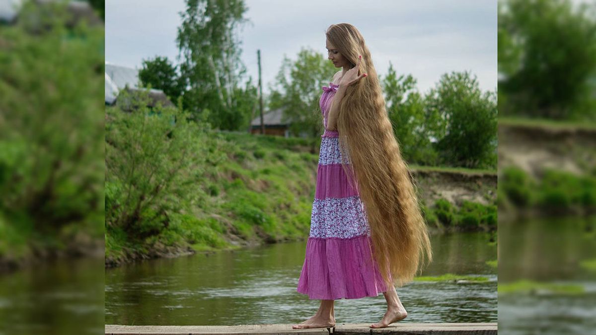 El cabello más largo de Instagram pertenece a la ‘Rapunzel’ rusa