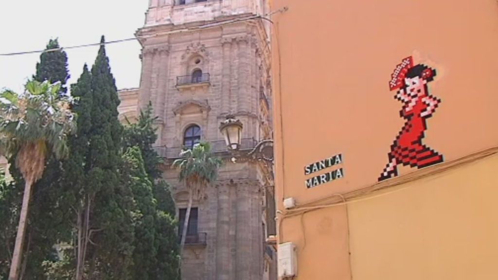 La flamenca de Whatsapp pixelada que levanta ampollas en Málaga