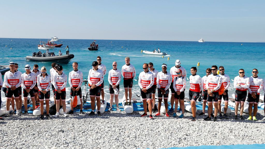 Un minuto de silencio por las víctimas del atentado de Londres en Niza