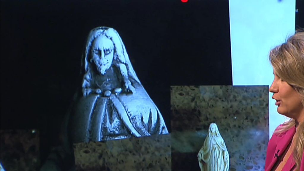 La virgen María: con cara de demonio y utilizada para hacer magia negra