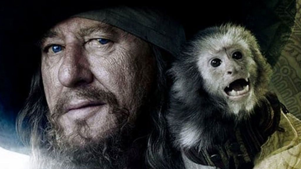 Peta denuncia el maltrato del mono de 'Piratas del Caribe' que "vomitaba en el rodaje"