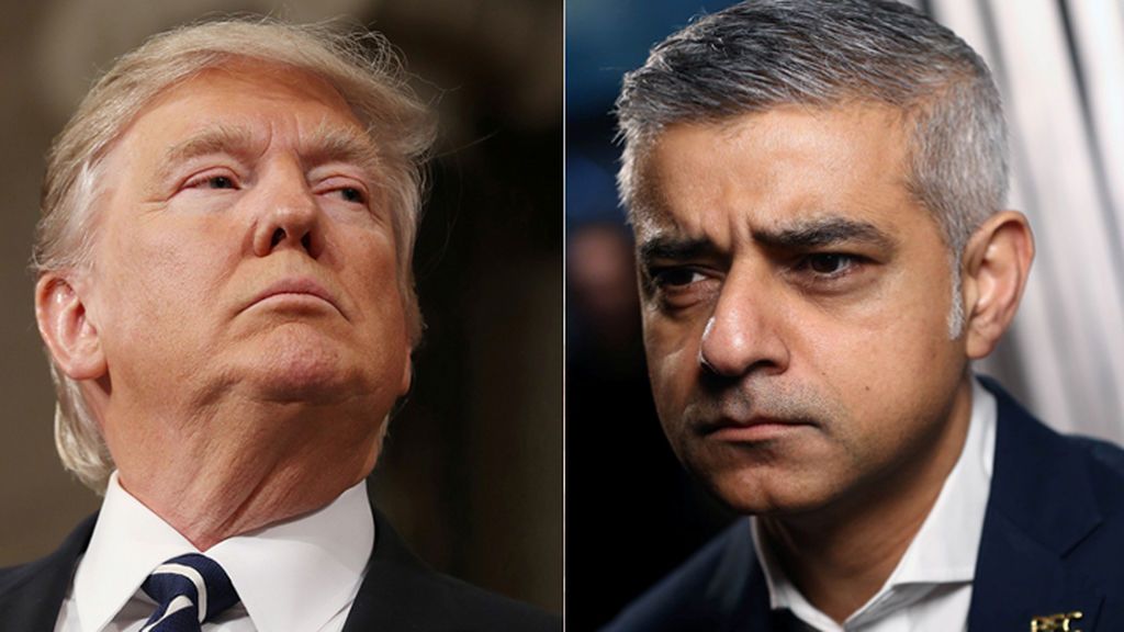 Trump carga contra el alcalde de Londres y sus “patéticas excusas” tras el atentado