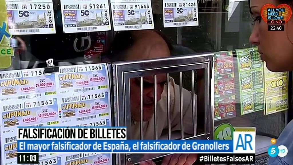 'El programa de AR', tras la pista del 'falsificador de Granollers', el mayor artesano de billetes falsos de España
