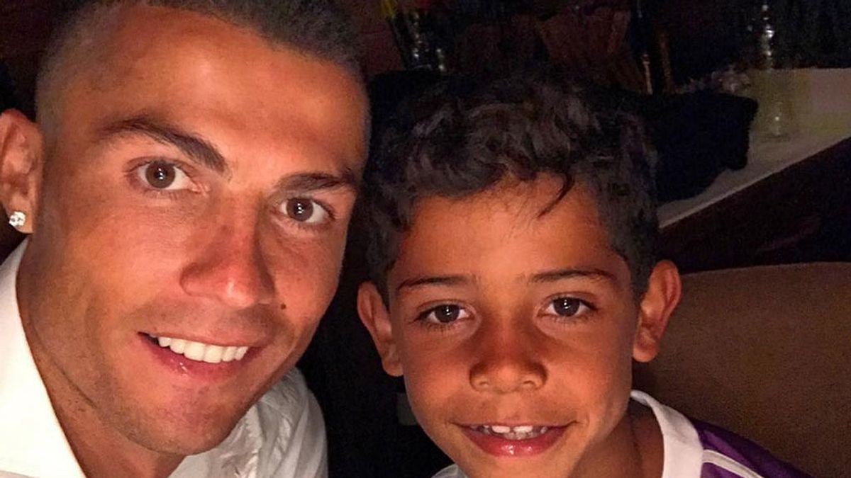 La felicitación de Cristiano Ronaldo a su hijo en las redes sociales