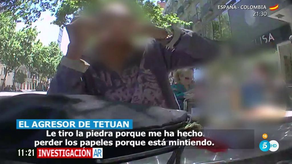 Hablamos con el agresor de Tetuán: "Agredí al reportero porque estaban mintiendo"