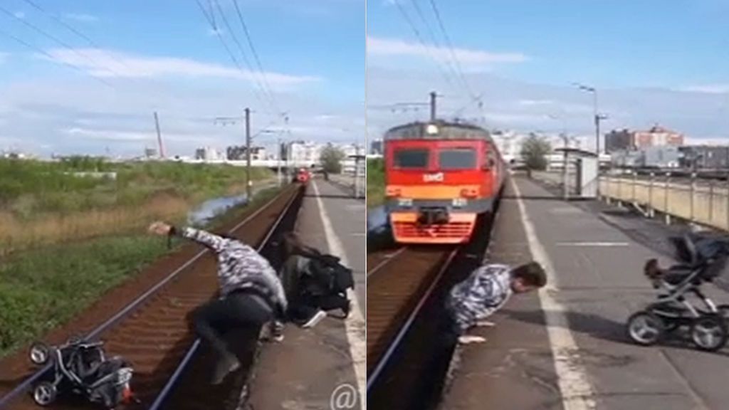 ¿Real o ‘fake’? Asusta a las redes sociales con este vídeo en las vías del tren