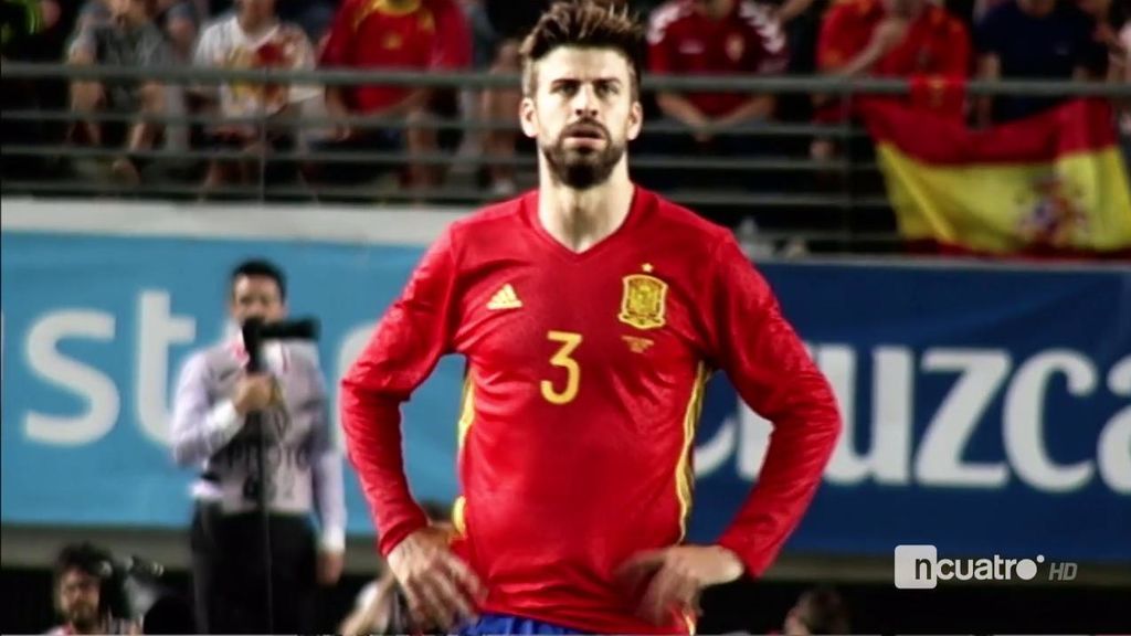 Gerard Piqué ya está muy harto del ambiente enrarecido en la selección española