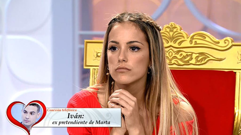 Iván, a Marta: “Te echo de menos, pero no voy a volver”