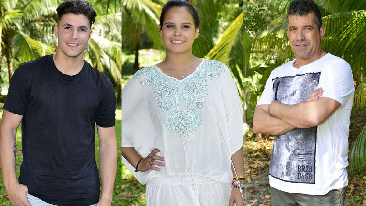José Luis, Kiko y Gloria Camila, nominados de 'Supervivientes'