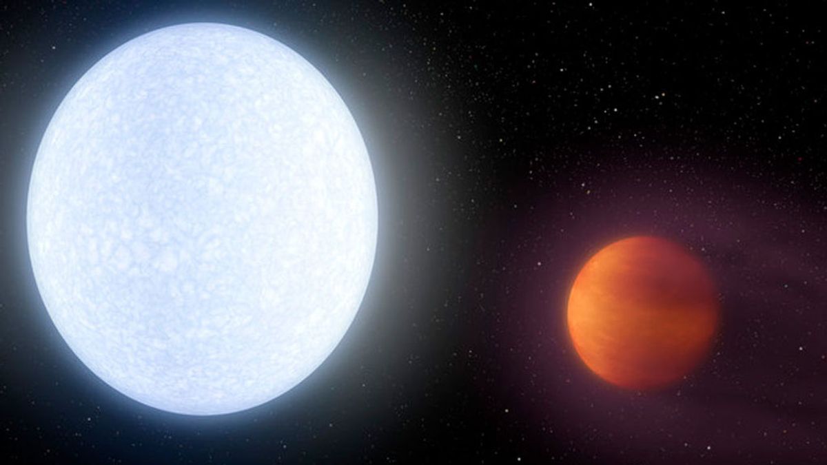 Descubierto el exoplaneta gigante más caliente conocido hasta la fecha