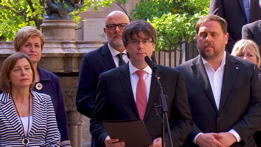 El referéndum será el 1 de octubre: "¿Quieres que Cataluña sea un estado independiente con forma de república?"