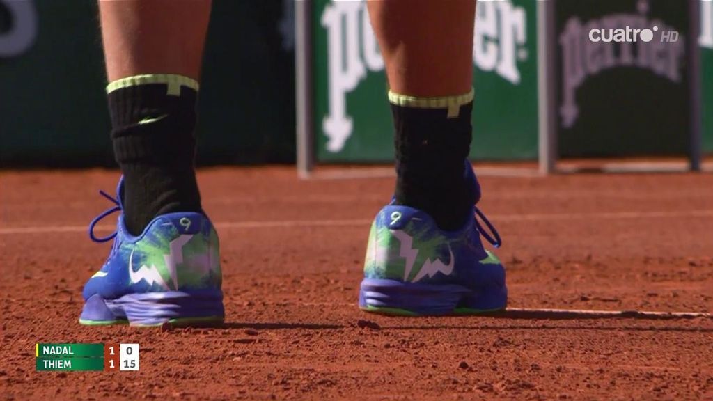 ¡Los nueve Roland Garros de Nadal, el detallazo en sus zapatillas!