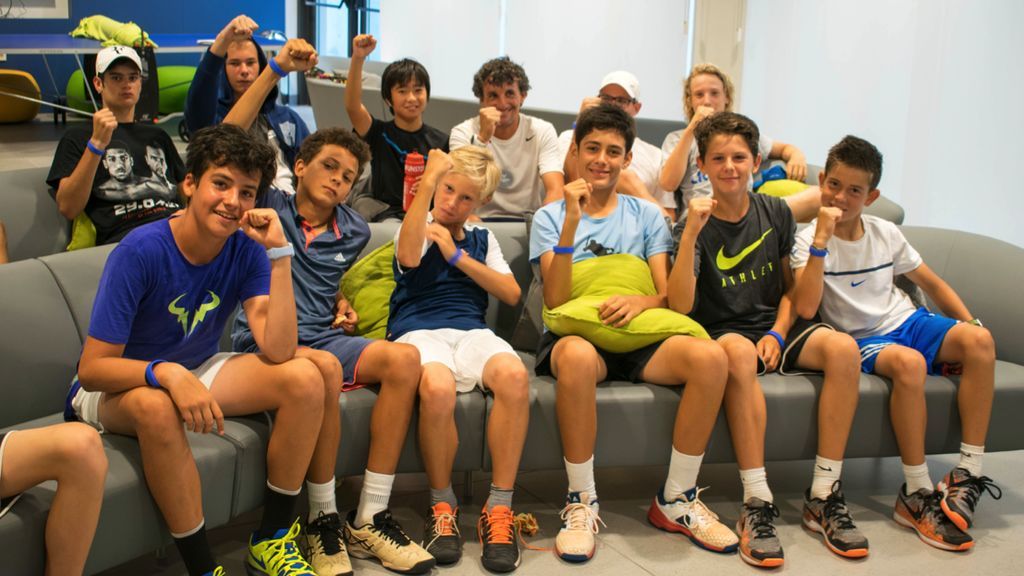 ¡Todos con Nadal! Los niños de su Academia le mandan toda fuerza para el partido ante Thiem