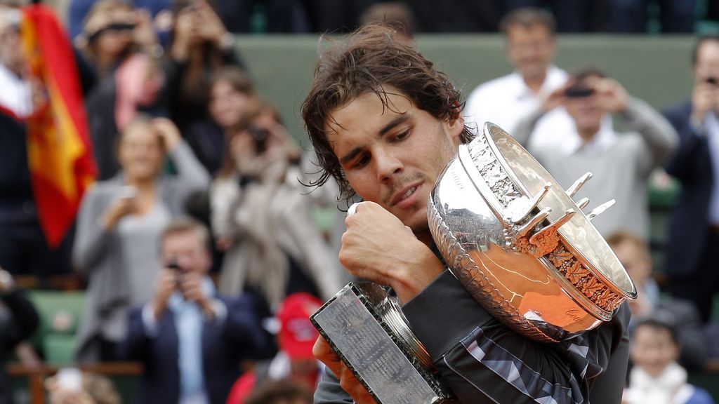 Leyenda Rafa Nadal: las 10 imágenes con los títulos de Roland Garros