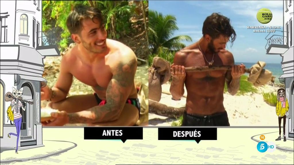 ¡Vaya cambio! El antes y el después de los concursantes de 'Supervivientes'