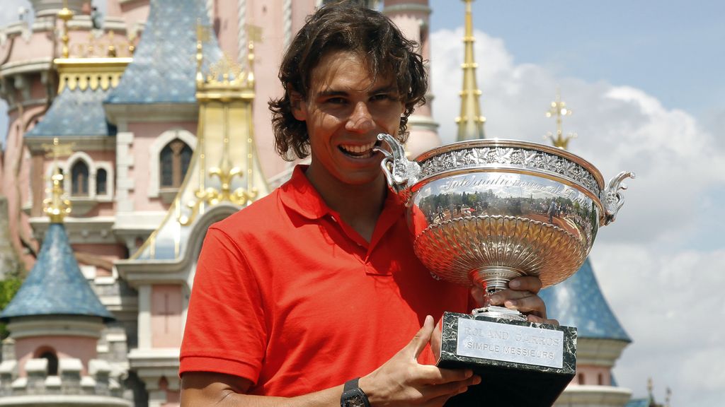 Leyenda Rafa Nadal: las 10 imágenes con los títulos de Roland Garros