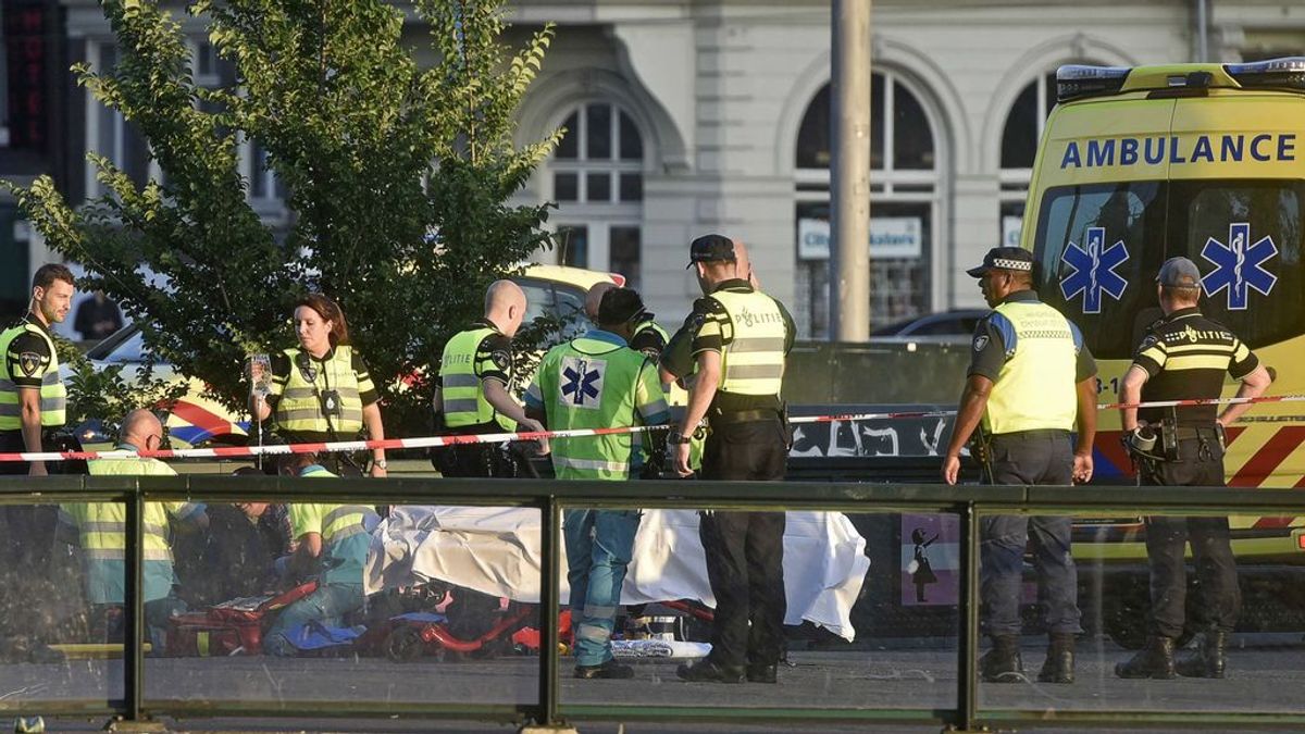 Cinco heridos al ser atropellados por un coche en Ámsterdam