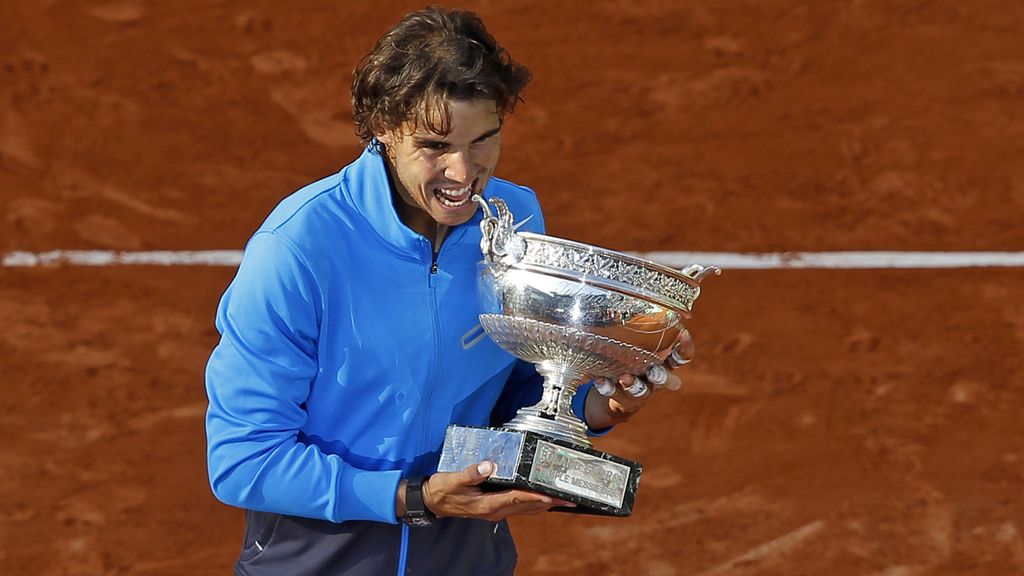 Leyenda Rafa Nadal: las 10 imágenes con los títulos de Roland Garros