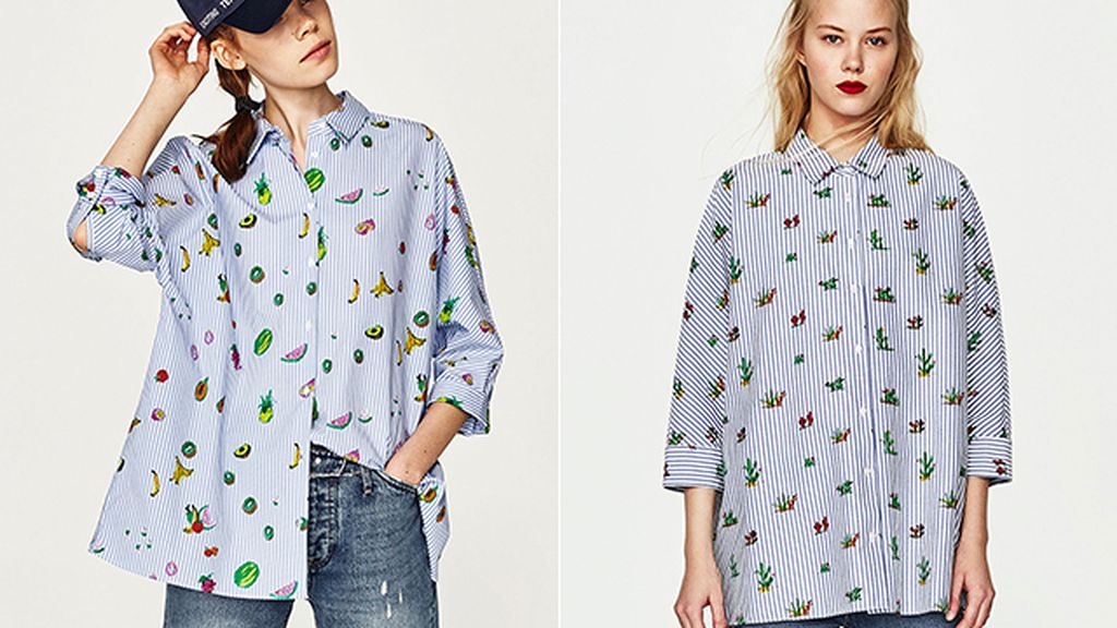 camisas de rayas con dibujos