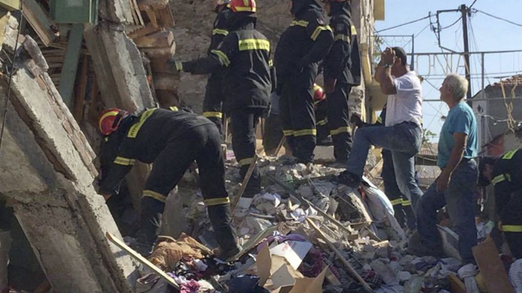 Un terremoto deja diez heridos en la isla griega de Lesbos