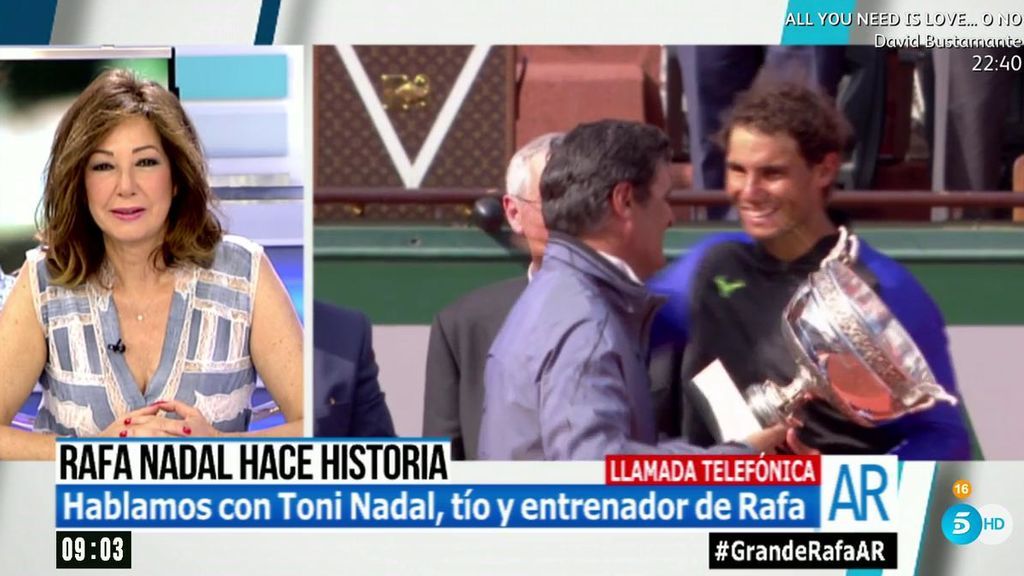 Toni Nadal, tío y entrenador de Rafa, habla de su retirada: "Yo  creo que ha llegado mi hora"