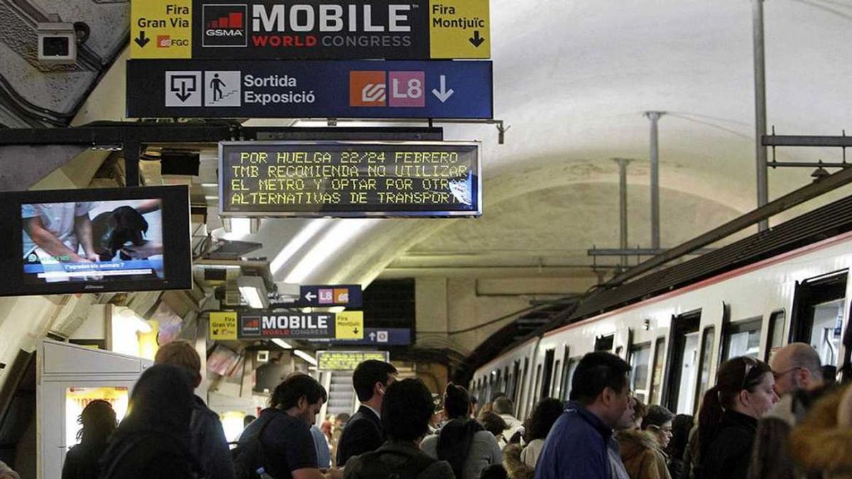Nueva jornada de huelga en el Metro de Barcelona