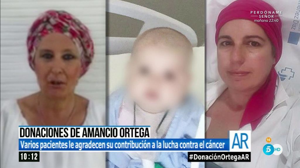 Enfermos de cáncer agradecen la ayuda de Amancio Ortega: “No nos interesa ninguna idea política, nos interesa la vida”