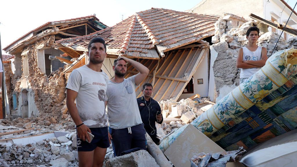 Un terremoto sacude la isla de Lesbos: Un muerto y una docena de heridos