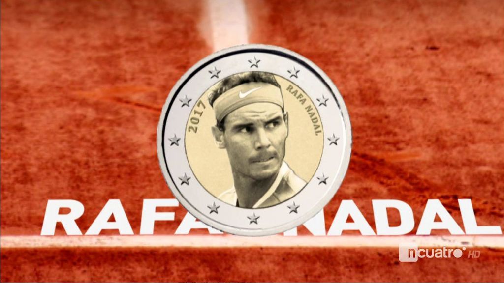 ¿Una moneda de dos euros con la cara de Rafa Nadal? El homenaje que puede llegar al Congreso