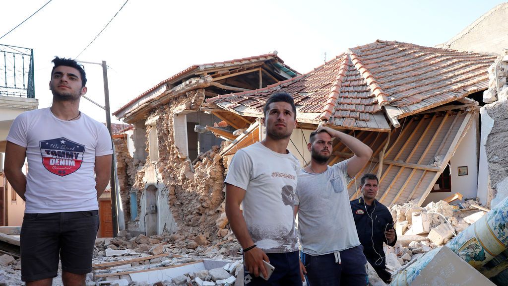 Un terremoto sacude la isla de Lesbos: Un muerto y una docena de heridos