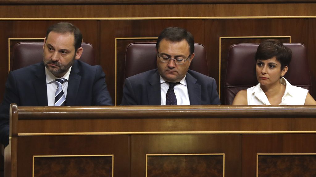 Parte de la bancada socialista