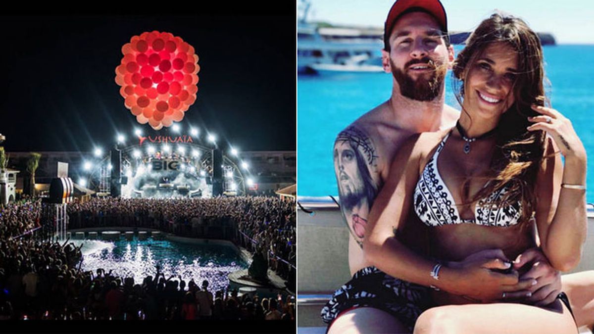 ¡Champán a 5.000 euros y sesión de DJ Guetta! Así es el fiestón de Messi y Suárez en Ibiza