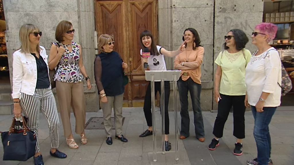 ¡El alegato feminista de Natalia Ferviú en plena calle!