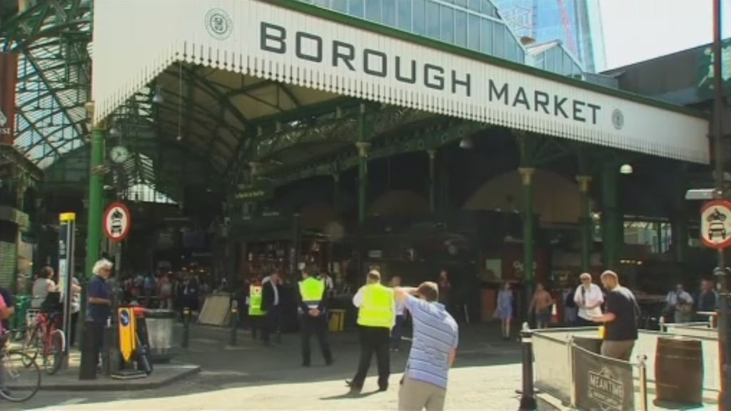 El Borough Market reabre sus puertas tras los atentados de Londres