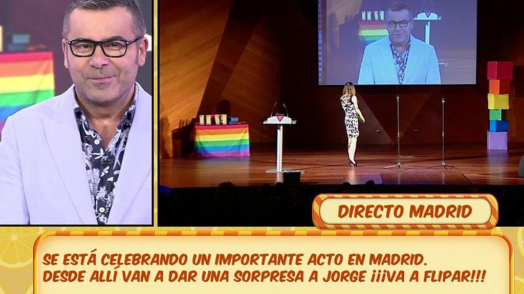 Jorge Javier, premio Triángulo COGAM: "Seguiré hablando de mi sexualidad, aunque solo sea para ayudar a una persona"