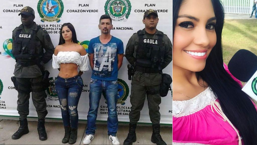 Detenida por secuestro una presentadora y modelo colombiana
