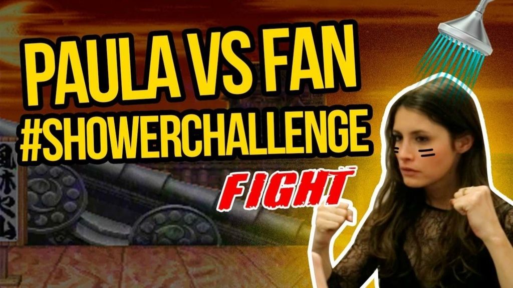 ¡Paula vs Fan! #ShowerChallenge