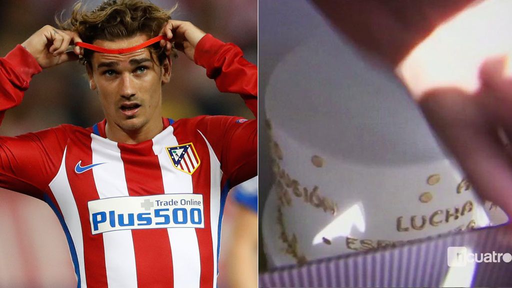 Así es la espectacular tarta de la boda de Antoine Griezmann