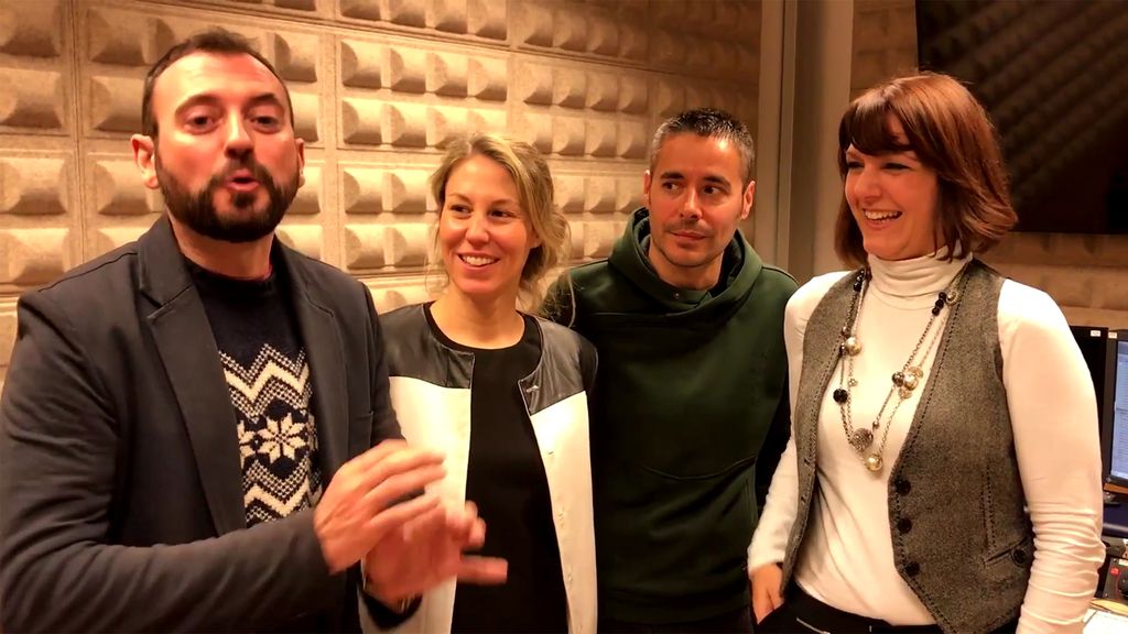 Ponemos cara y reunimos por primera vez a las cuatro voces de Mediaset