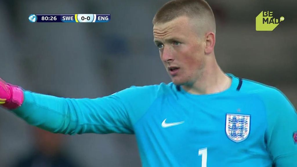 ¡Mano dura! Jordan Pickford da vida a Inglaterra tras parar un penalti ante Suecia