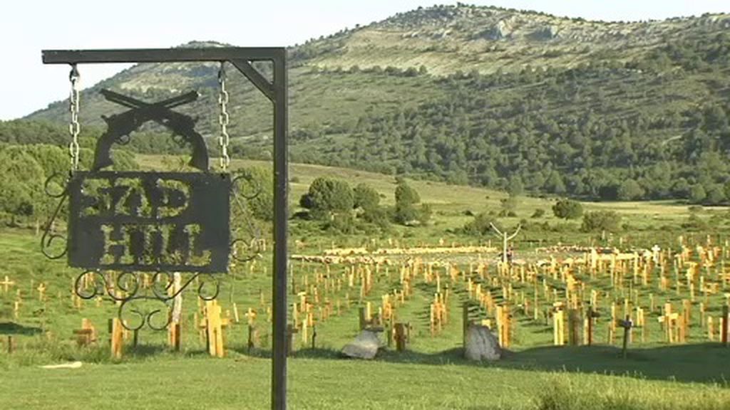 Hollywood 'vuelve' a Burgos: el cementerio de Sad Hill, situado en Arlanza
