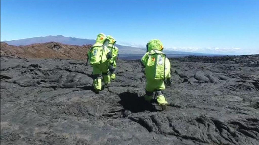 Recrean en un volcán de Hawái las condiciones de Marte