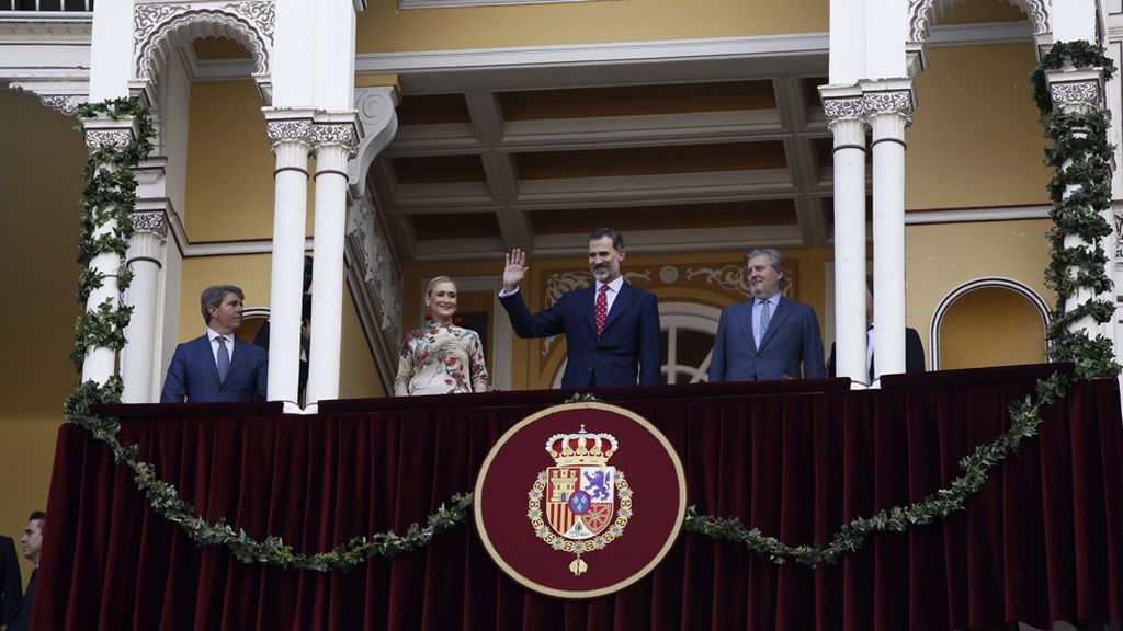 Felipe VI preside la Corrida de la Beneficencia por primera vez desde que es rey