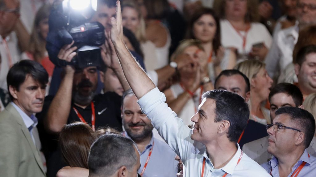 El líder del PSOE, Pedro Sánchez
